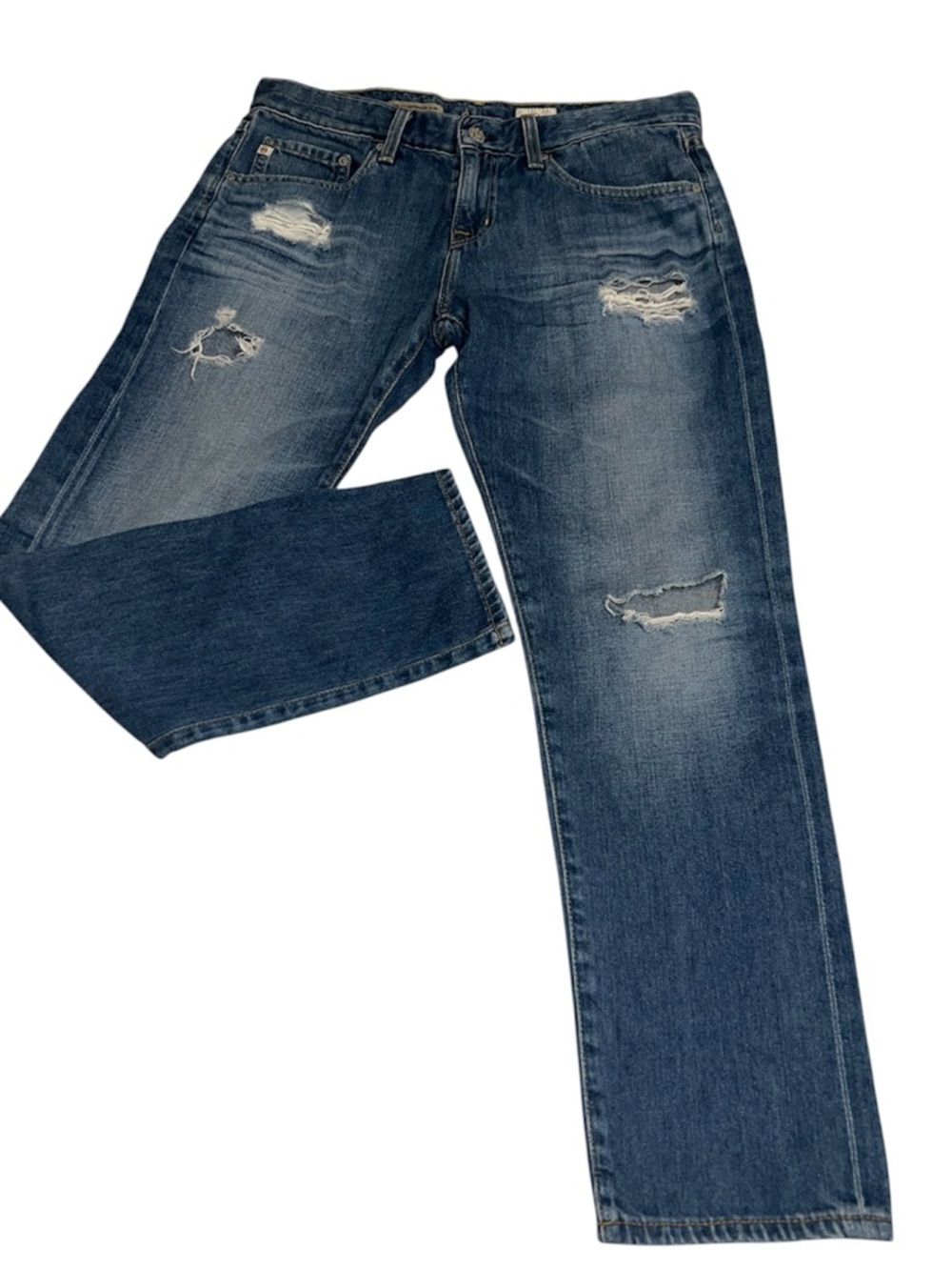 AG Adriano Goldschmied The Ex-Boyfriend Slouchy Slim Jeans Women’s 27R Blue